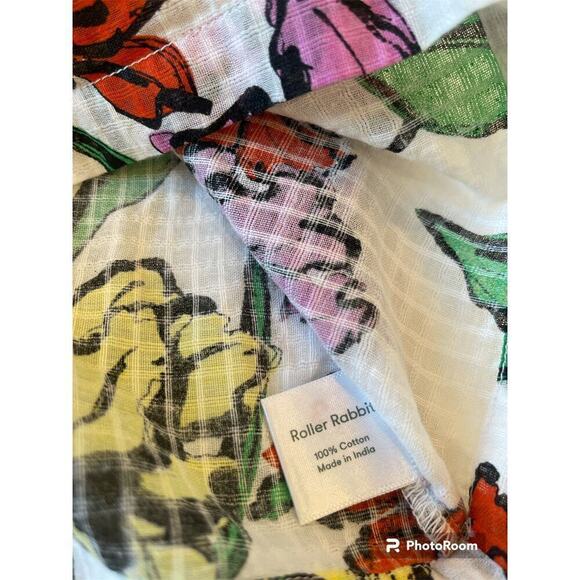 NWT Roller Rabbit Iris Top 2 - Picture 4 of 5